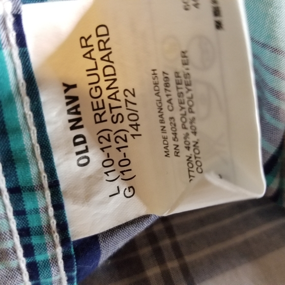 Old Navy Buttoned Up Shirts Bundle Boy's Size L 10-12 - Picture 14 of 16